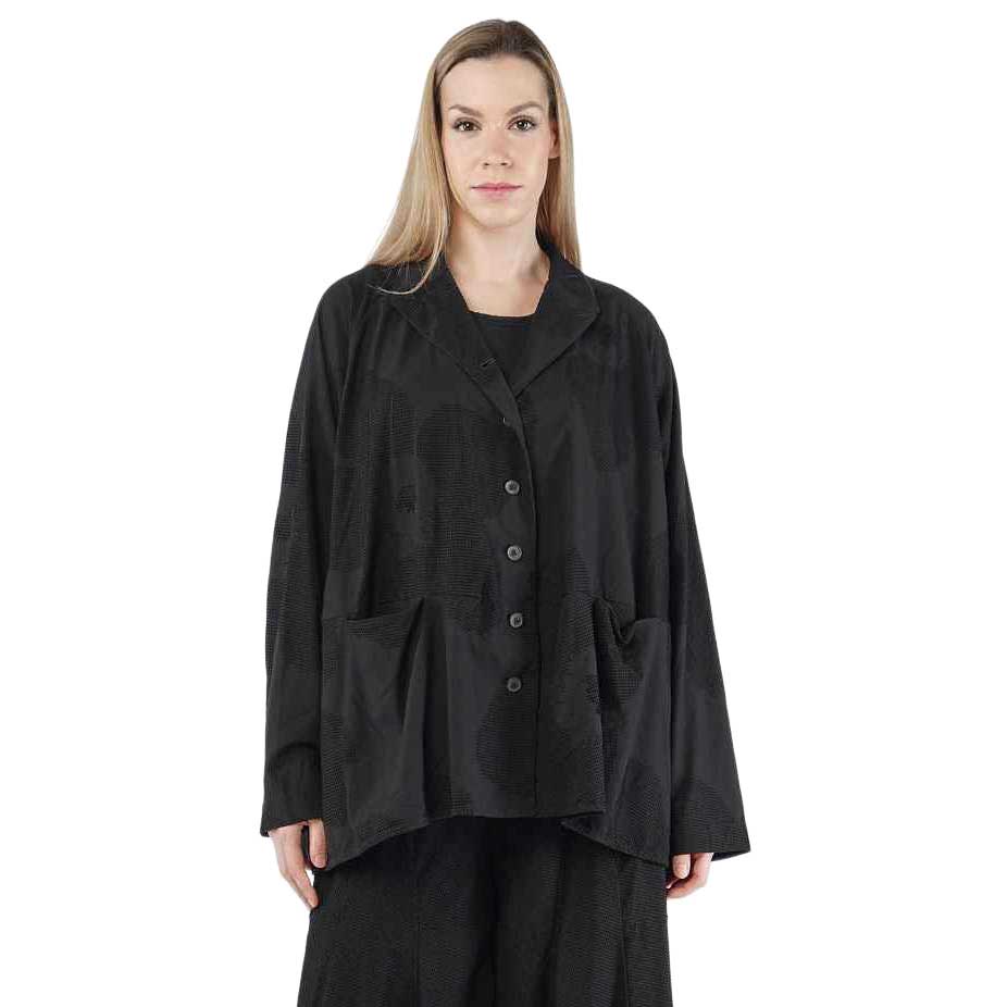 Rundholz Relaxed Fit Flocked Jacket